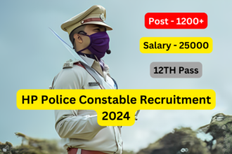 HP Police Constable Recruitment 2024