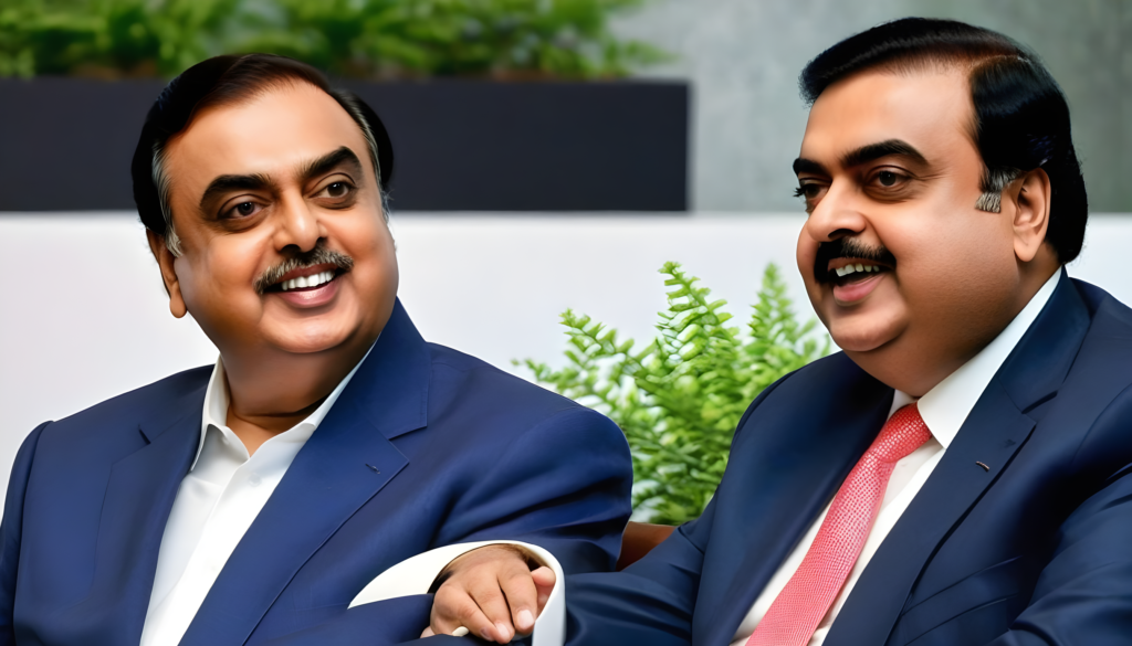 mukesh ambani and gautam adani