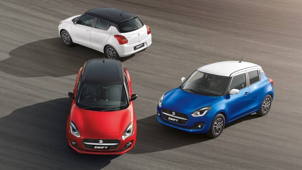 Maruti Suzuki Swift Facelift multi colors