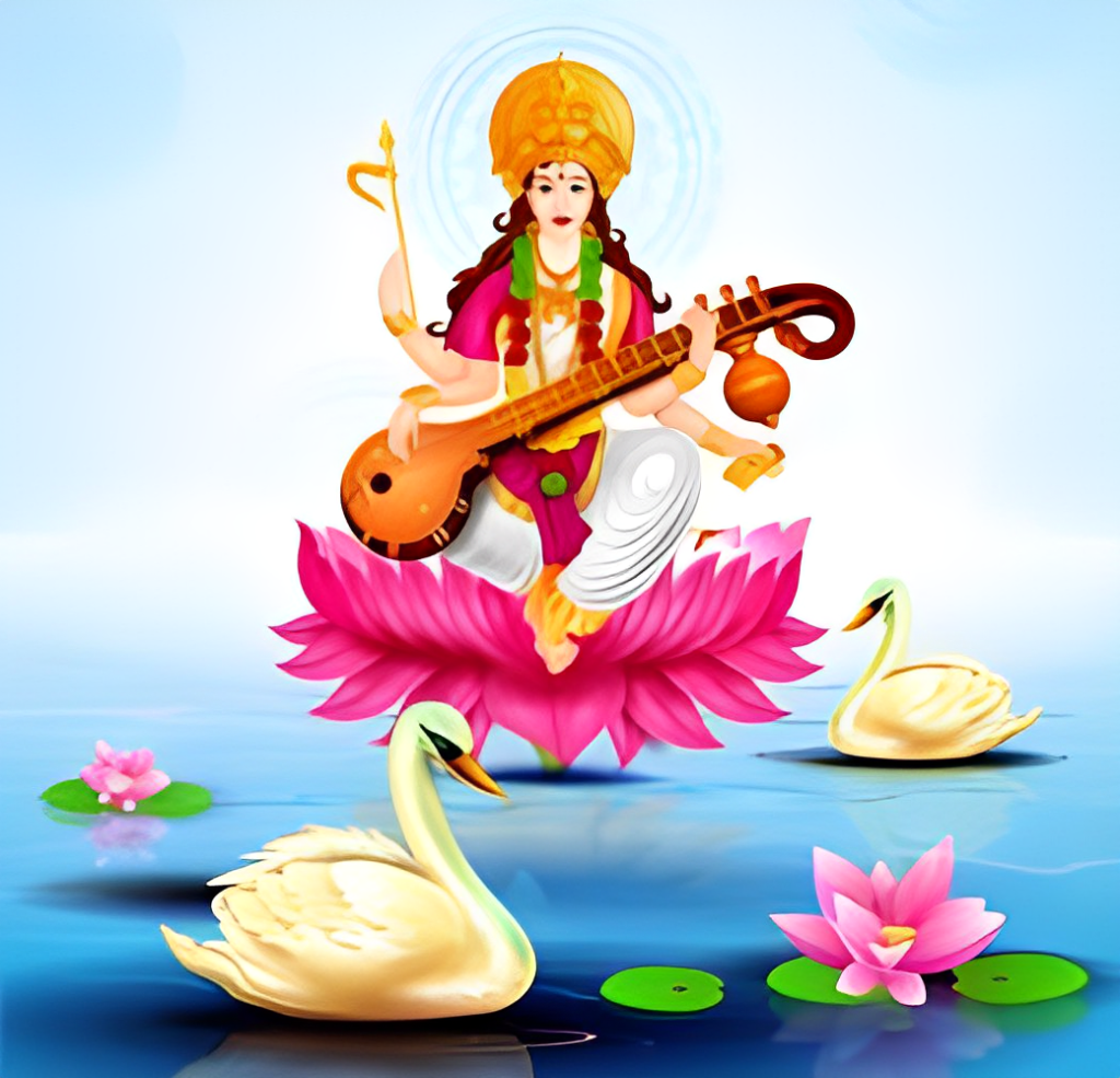 saraswati mata photo hd