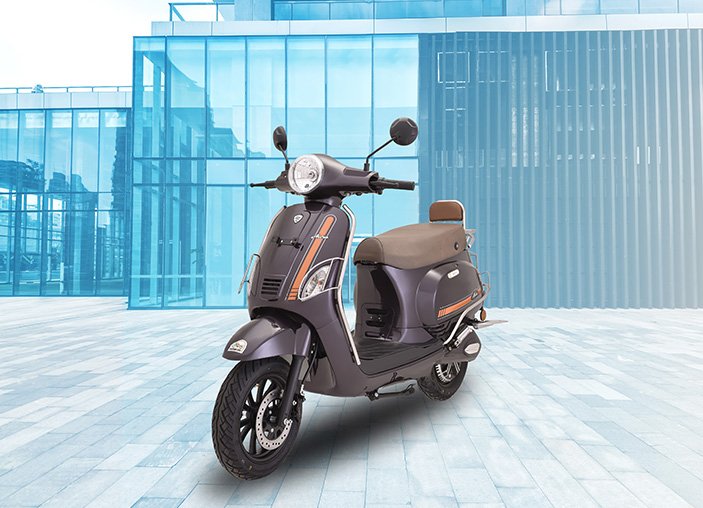 Benling Aura Electric Scooter left side view