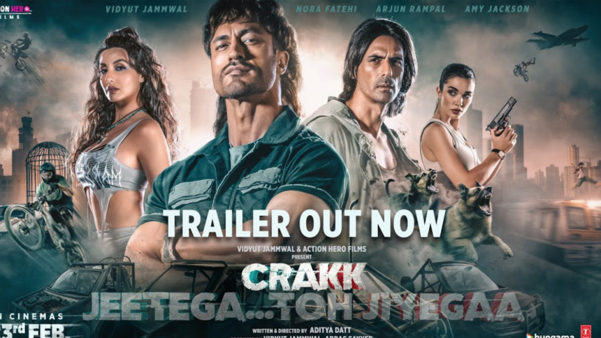 Crakk - jeetega to jiyega trailer