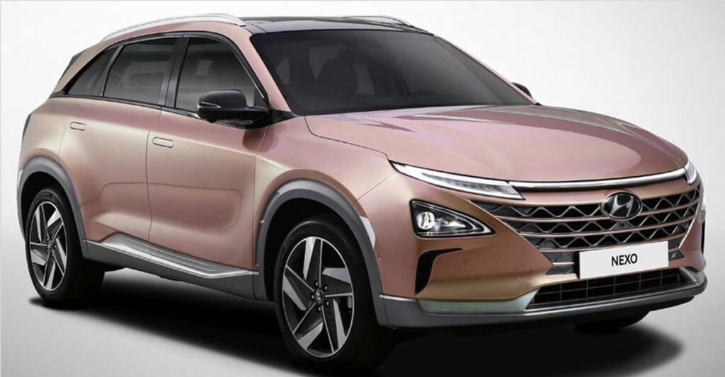 Hyundai Nexo front and right side view