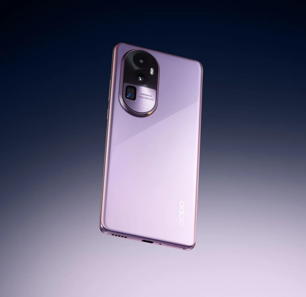 Oppo Reno 10 Pro back view