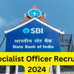 SBI Specialist Officer Recruitment 2024