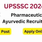 Up Ayurvedic Recruitment